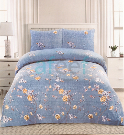 Picture of Single Fitted Printed Bed Sheet With 1 Pillow Cover (SFB08)  