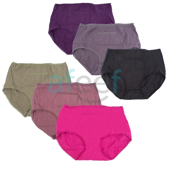 Picture of Women's Brief Underwear Free Size With Pocket Cotton (Style8)
