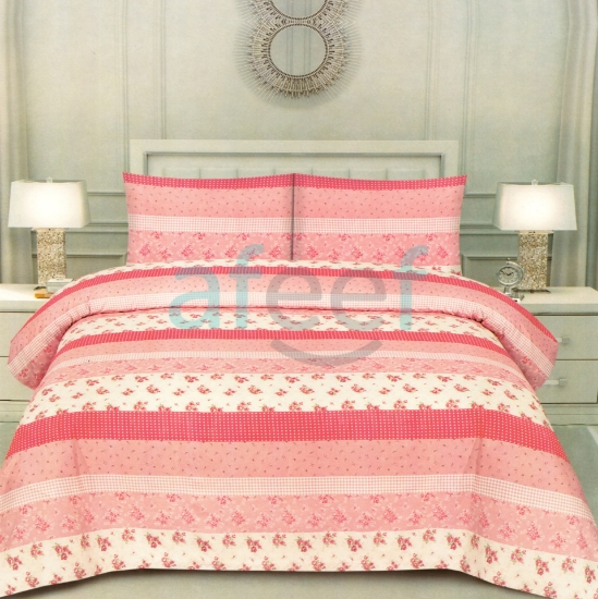 Picture of Double Fitted  Printed Bedsheet With 2 Pillow Cover (DBL28)