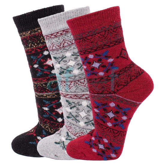 Picture of Design Winter Socks Set of 3 Pairs (DWS7)