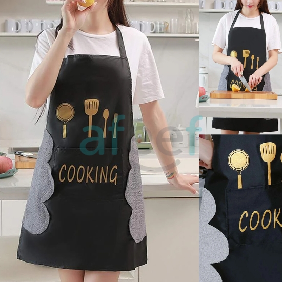 Picture of Cooking & Letter Graphic Random Apron (LMP648)