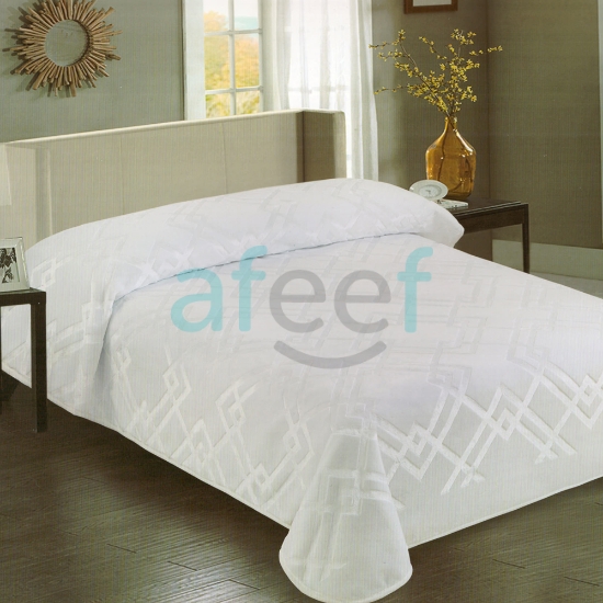 Picture of Cannon Embossed Blanket 180 x 240 cm (White)