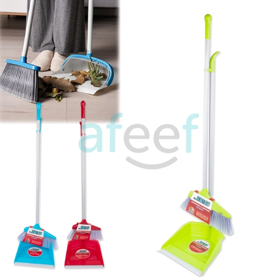 Picture of Broom with Stand Assorted Colors (LMP663)