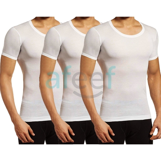 Picture of Rupa Jon Men Half Sleeves inner wear set of 3pcs 