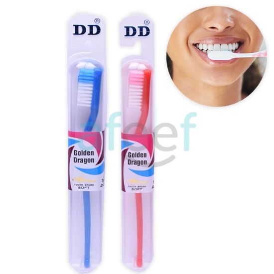 Picture of Golden Dargon Soft Toothbrush - Pack Of 2 (GD01)