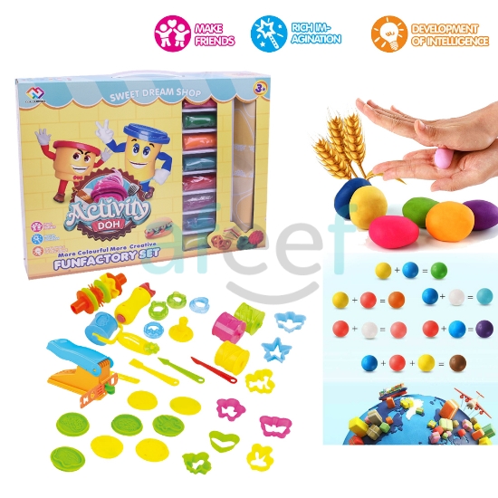 Picture of Colorful Activity Dough Clay Set (LMP239)