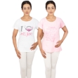 Picture of Raj Fashion Women Short Sleeves Tshirt Assorted Design (L1112)