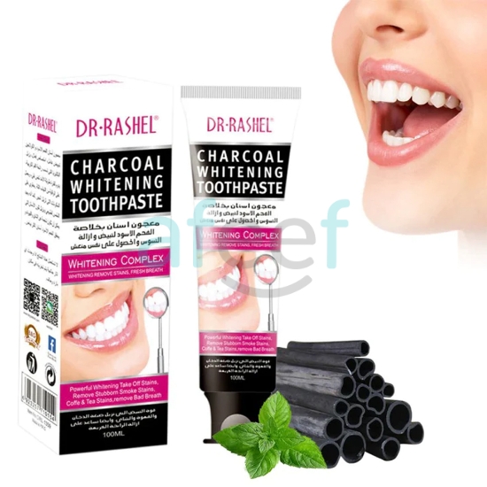 Picture of Dr.Rashel Charcoal Whitening Toothpaste 100ml