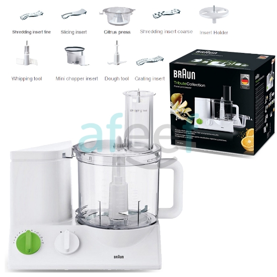 Picture of BRAUN Food Processor TRIBUTE COLLECTION 600W (FP3020)