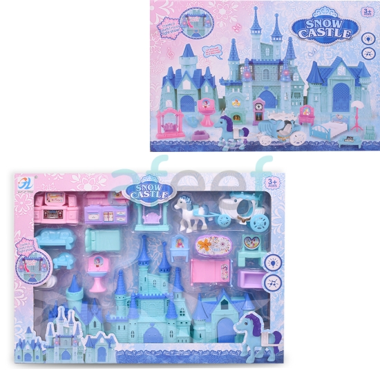 Picture of Snow Castle Toy For Kids Set of 17 pcs (LMP227)