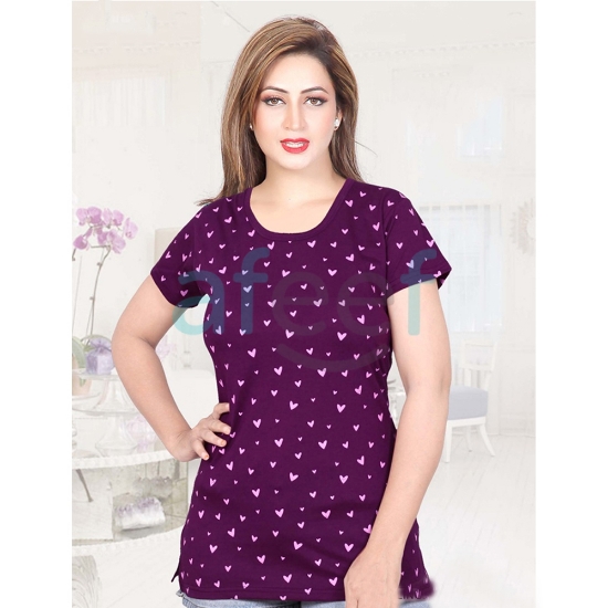 Picture of Feelings Cotton T-shirts For Women (1576)
