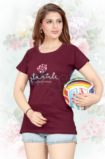 Picture of Women Cotton T-shirt (4232)