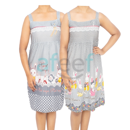 Picture of Midi Short Maxi Free Size Assorted Print (MS-03)