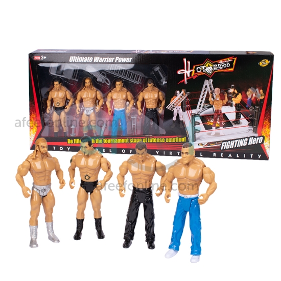 Picture of Wrestling Hero Action Figure Set (LMP493)