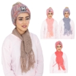 Picture of Design Women Winter Muffler & Cap Set of 2 Pair Assorted Colors (WMC6) 