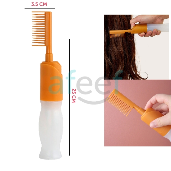 Picture of Plastic Oil/Hair Dye Refillable Bottle With Applicator Comb (LMP431)
