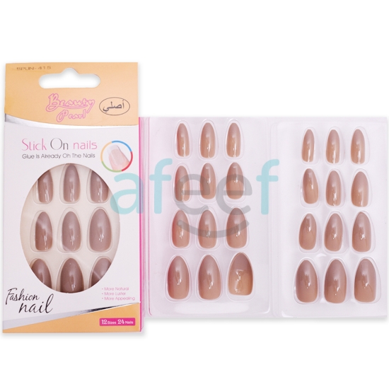 Picture of Artificial Stick On Nails Pack of 24 (415)
