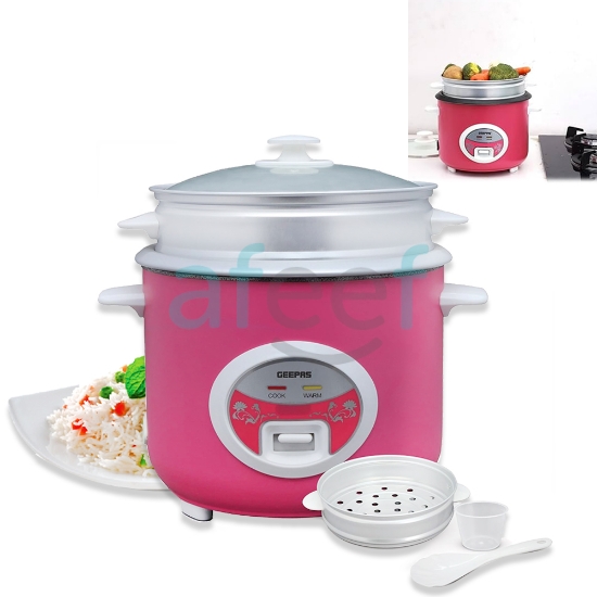 Picture of Geepas Deluxe Rice Cooker 1.8 liters (GRC4329)