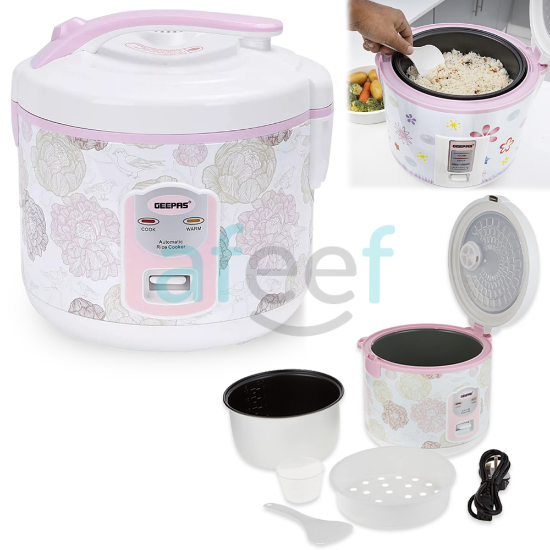 Picture of Geepas Electric Rice Cooker 1.5L (GRC4334N)