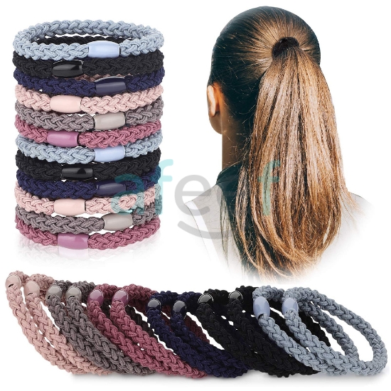 Picture of Women Hair Ties Set of 2 pc Assorted Colors (TS2C)