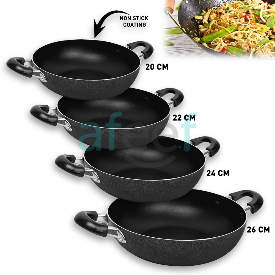 Picture of Non Stick Chinese Wok 20 / 22 / 24 / 26 CM