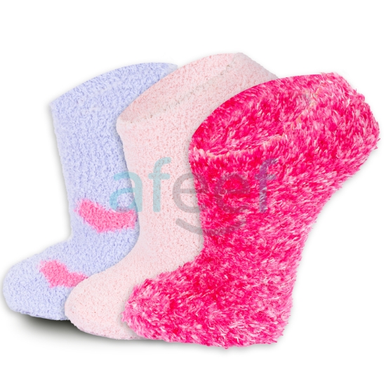 Picture of Design Winter Ankle Socks Set Of 3 Pairs  Assorted Colors (WTS20)  