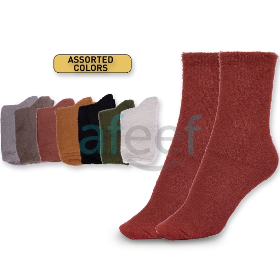 Picture of Winter Women Soft Socks Assorted Colors  (5908)