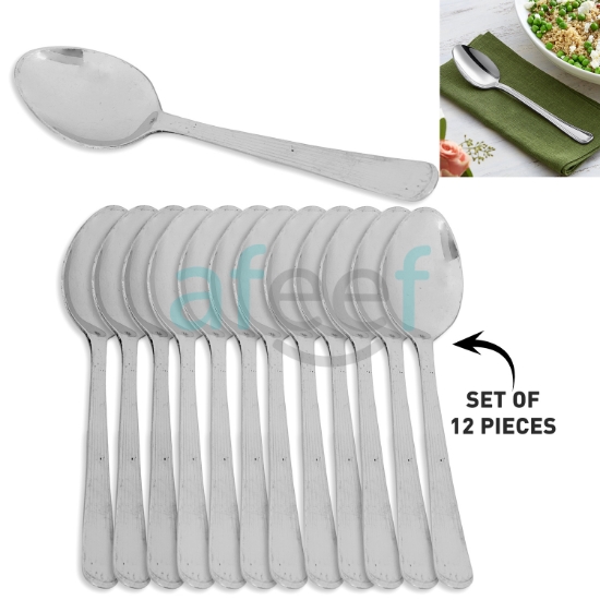Picture of Stainless Steel Big Tablespoon Set of 12 pcs (TS1)