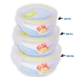 Picture of Arsto Glass Vacuum Food Storage Container 420 / 580 /  800 ML 