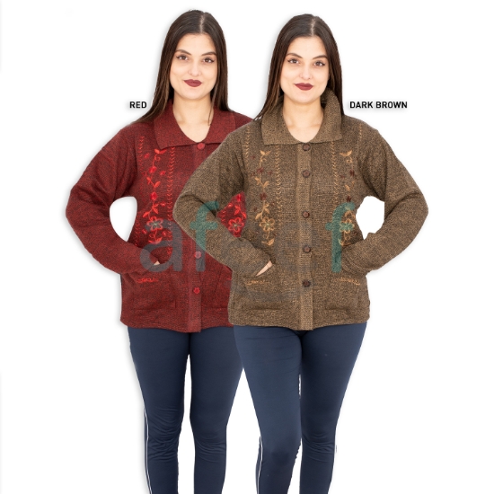 Picture of Women Winter Sweater Cardigans Free Size  (WSC71)