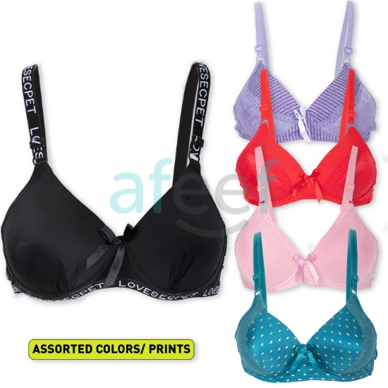 Picture of Bra Soft Padded Assorted Colors / Prints Size 32 (B032)