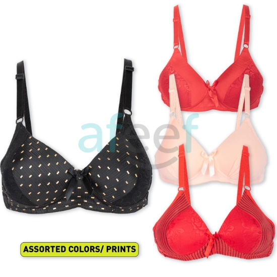 Picture of Bra Soft Padded Assorted Colors / Prints Size 36 (B036)