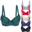 Picture of Colorful Soft Padded Push-up wired Bra (8868)