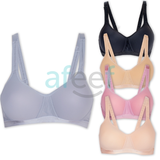 Picture of Colorful Soft Padded Bra Assorted Colors (8899C) 