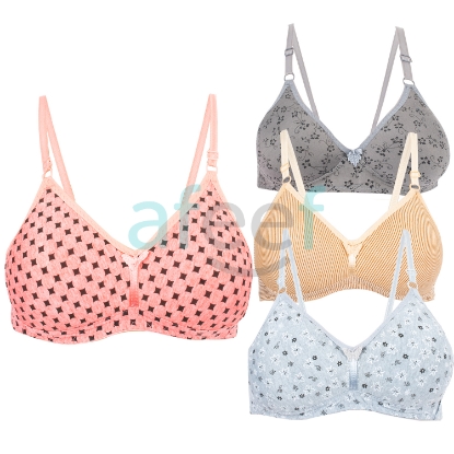 Bra Soft Padded Assorted Colors / Prints Size 36 (B036) To order
