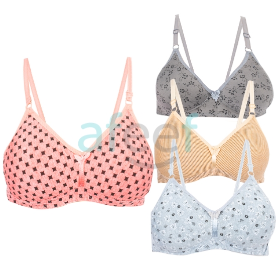Picture of Bra Soft Padded Assorted Colors / Prints Size 42 (B042)