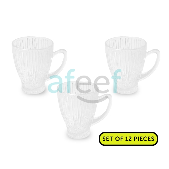 Picture of Glass Coffee / Tea Cup Set of 12 pcs (LMP409)