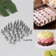 Picture of Mini Frosting/Icing Tools Set of 48 pcs (Metal) LMP541