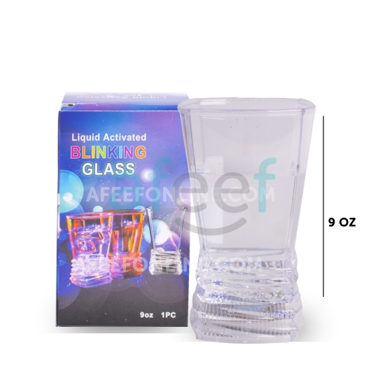 Picture of Fun Blinking LED Light 9oz Glass (LMP554)