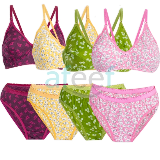 Picture of Bra & Panty Set Assorted Prints & Colors  (Stella)