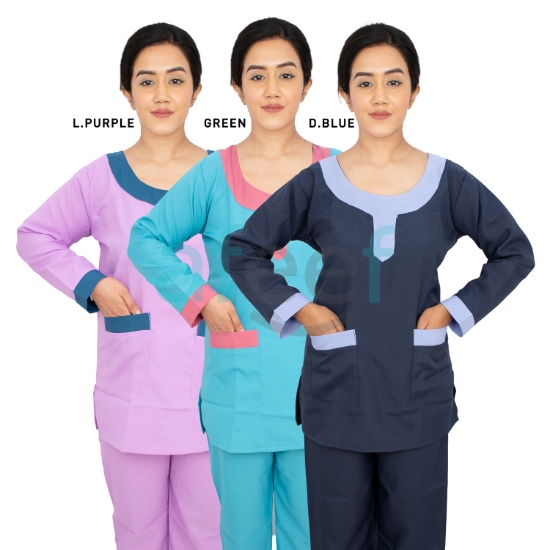 Picture of Domestic Worker Uniform Krab (L-U-HS-103K) 