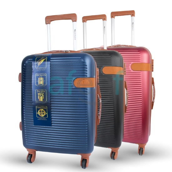 Picture of Stylish Fiber Luggage with 4 Wheels 20/ 24 Inches (M123)