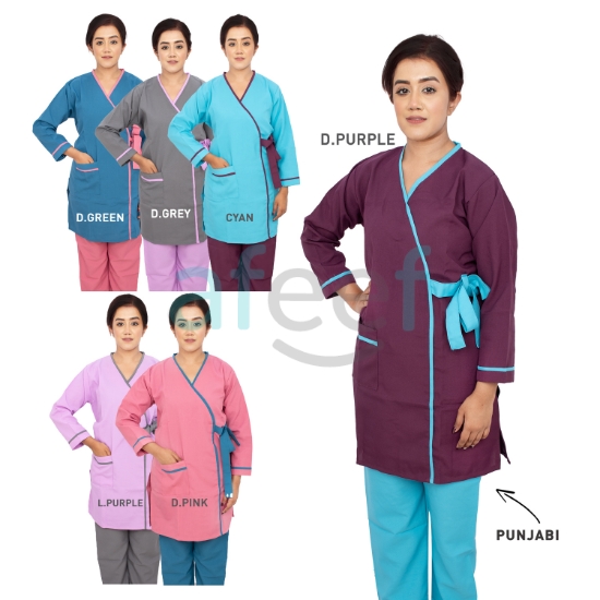 Picture of Domestic Worker Uniform Punjabi Krab (L-V-HL- 14K) 