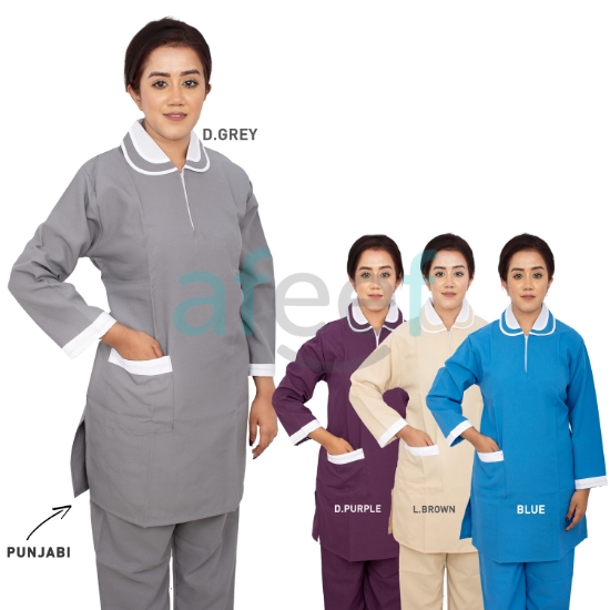 Picture of Domestic Worker Uniform Krab Punjabi  (L-C-HL-9K) 