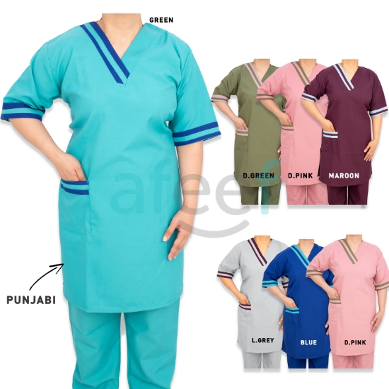 Picture of Domestic Worker Uniform Punjabi Krab Jumbo (S-V-HL- 120KJ)  