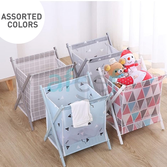 Picture of Foldable Laundry Basket Assorted Design (LMP498)