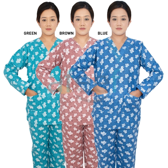 Picture of Domestic Worker Uniform Kham Fanilla for Winter (L-V-HS-237KF)  