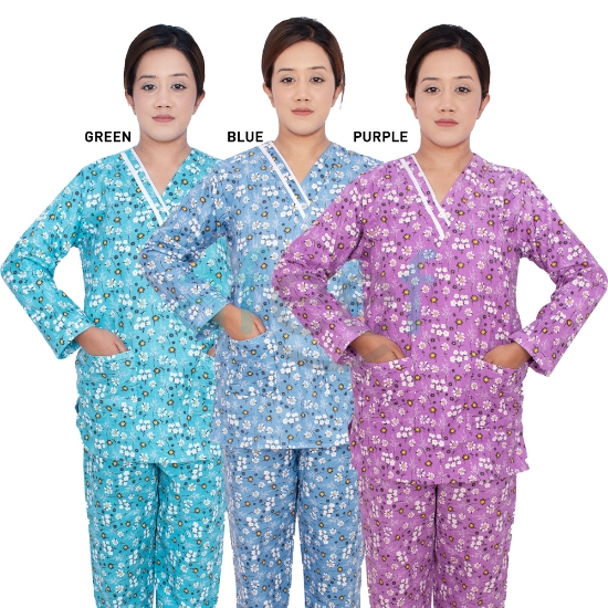 Picture of Domestic Worker Uniform Kham Fanilla for Winter (L-V-HS-236KF) 