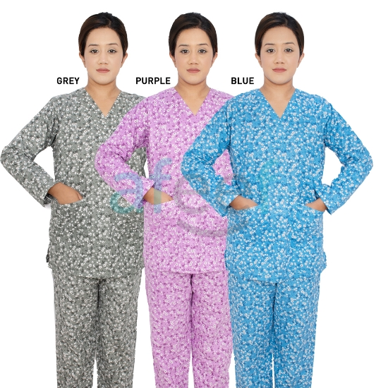 Picture of Domestic Worker Uniform Kham Fanilla for Winter (L-V-HS-241KF)   