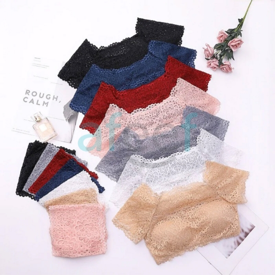 Picture of Lace Mesh Bra and Underwear Free Size Assorted Colors  (2PS7)